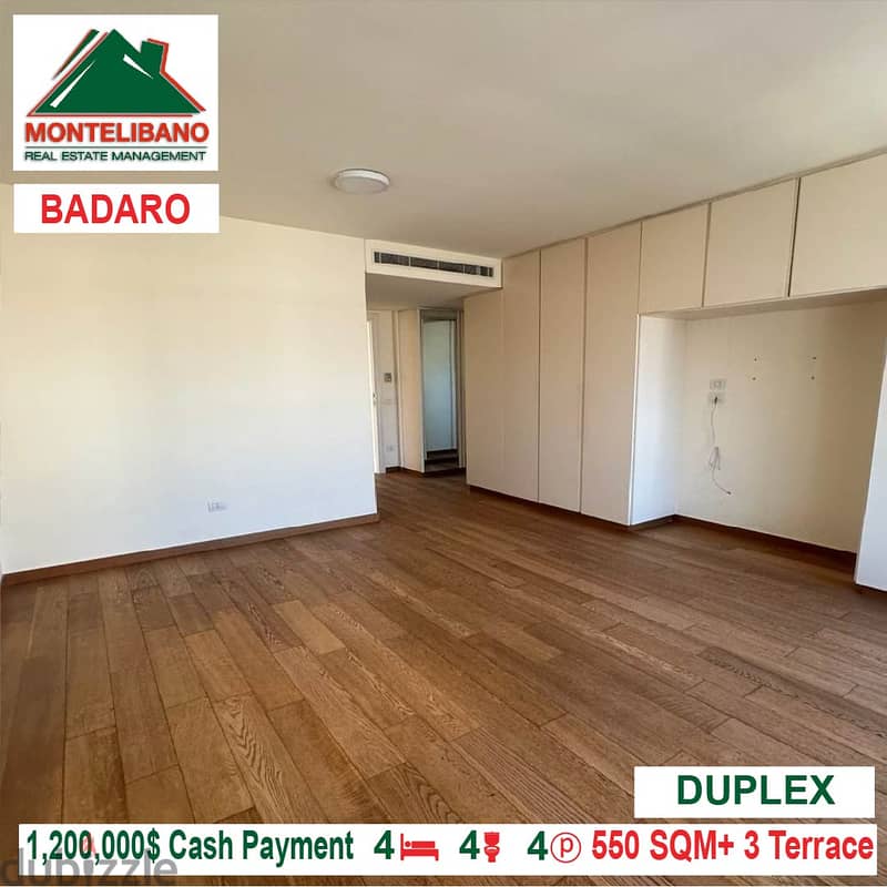 1,200,000$ Cash Payment!! Duplex for sale in Badaro!! 1