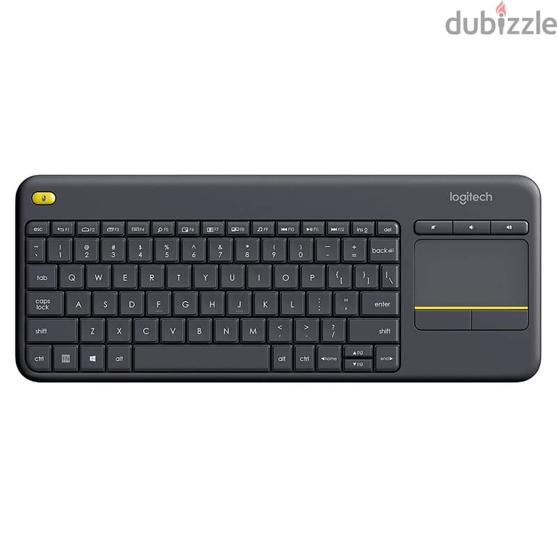 Logitech K400 Plus Wireless Touch TV Keyboard With mouse 0