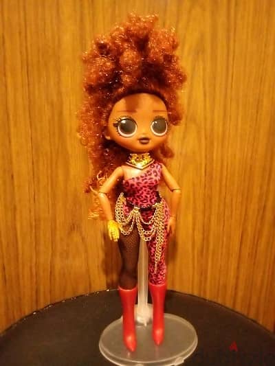 LOL REMIX ROCK FEROCIOUS OMG Great Rare doll in her Own wear+Boots=30$