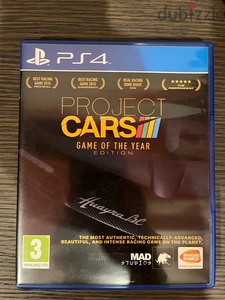 Project Cars Game of the Year Edition PS4 