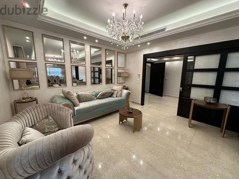 Luxury Furnished apartment for sale in Rawcheشقة مميزة مفروشة للبيع 1