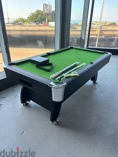 Pool table 7 ft mdf wood 0
