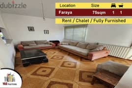 Faraya 75m2 |Chalet for rent | Mountain View | Fully Furnished | DA