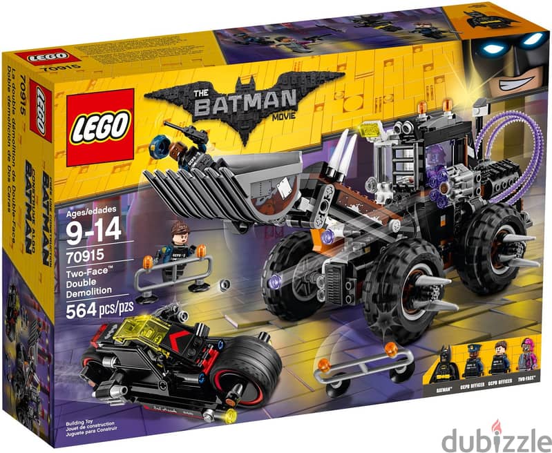 LEGO The Batman Movie 70915 Two-Face Double Demolition 1