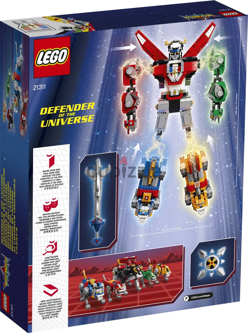 LEGO Ideas 21311 Voltron 2