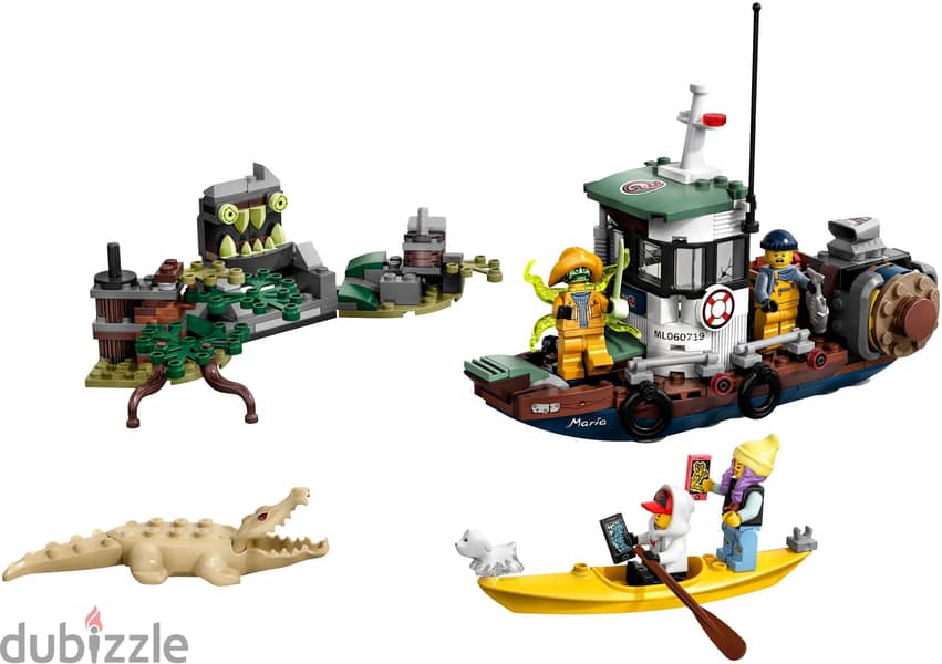 LEGO Hidden Side 70419 Wrecked Shrimp Boat 0