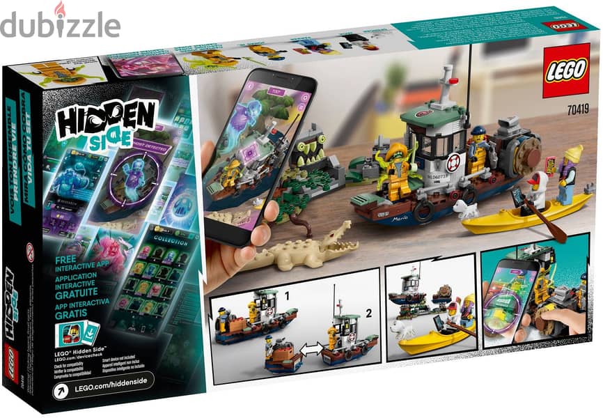 LEGO Hidden Side 70419 Wrecked Shrimp Boat 1