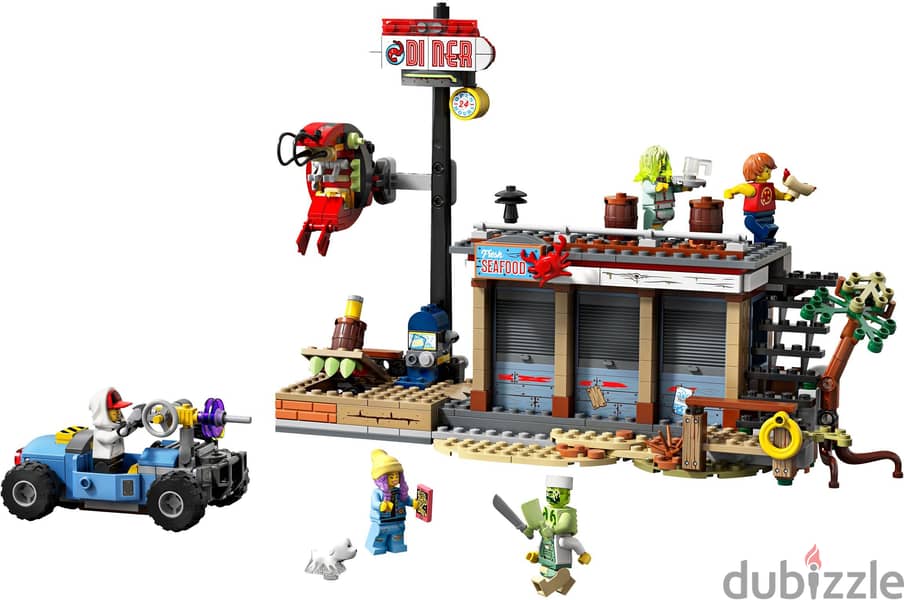 LEGO Hidden Side 70422 Shrimp Shack Attack 0