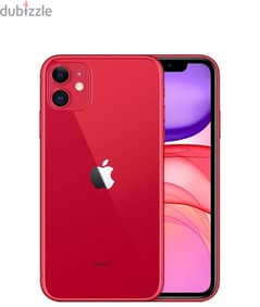 iphone 11 red color  with box