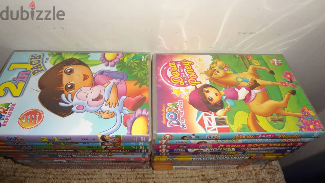 big collection of Dora l exploratrice original dvds in v good conditio 2