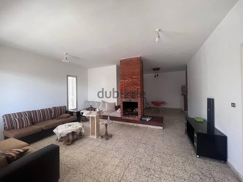 Semi-Furnished apartment for rent in Baabdat with a terrace 8