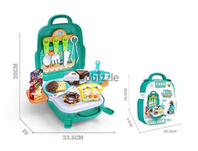 Childrens Cooking Backpack Set