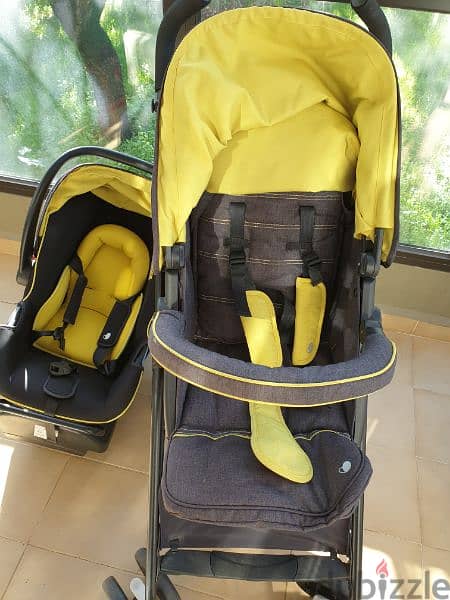 car seat + stroller Evenflo stage 1 1