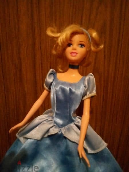 Princess CINDERELLA Disney Mattel Great doll +Shoes Mold top Flex legs 3