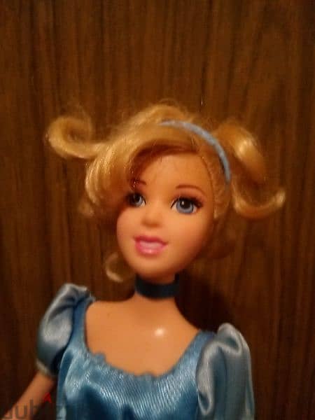 Princess CINDERELLA Disney Mattel Great doll +Shoes Mold top Flex legs 1