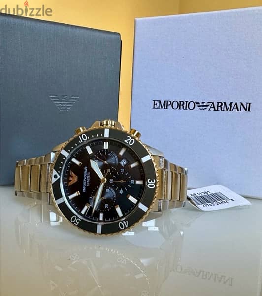Authentic Brand new Classy EA watch for men 0