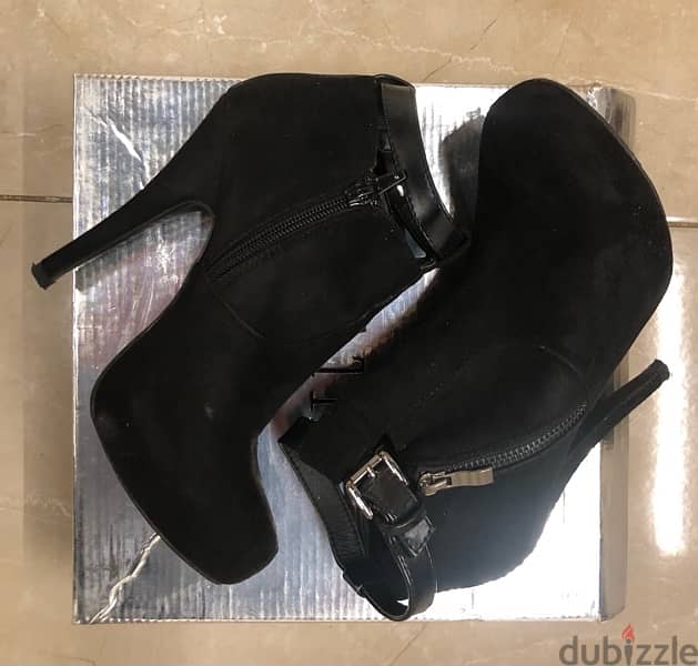 ankle boots for women lady, size 37, high heel 3