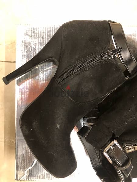 ankle boots for women lady, size 37, high heel 4