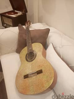 Solid wood classic guitar 0