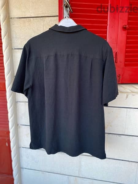 HAGGAR Black Shirt. 1