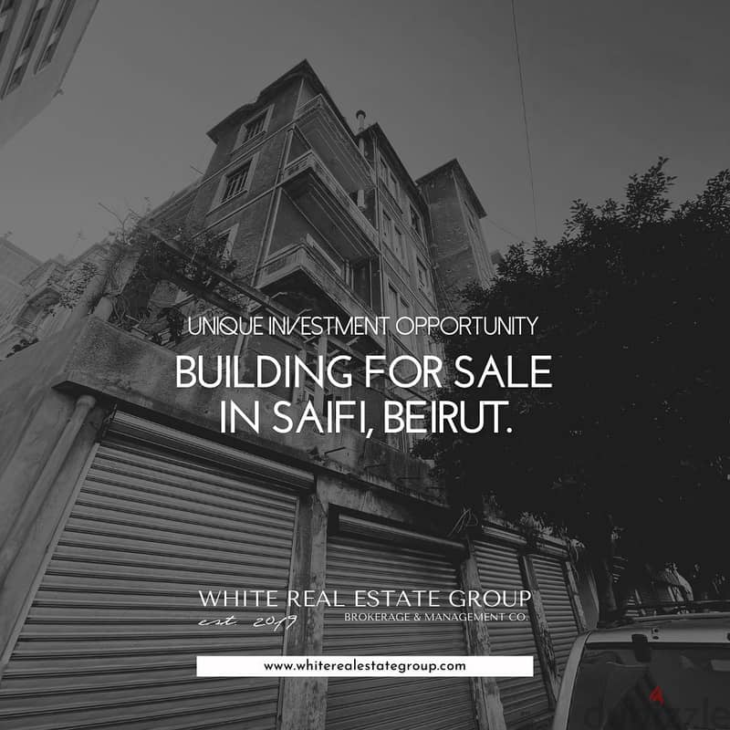 UNIQUE INVESTMENT OPPORTUNITY! BUILDING FOR SALE IN SAIFI 0