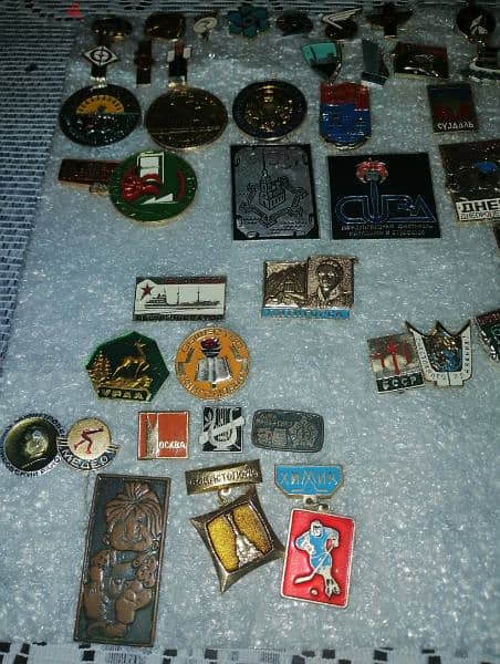 Soviet pins. chose anyone for $1. minimum order is $8 3