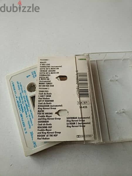 Vintage tape La Boum 1-2 soundtrack - Not Negotiable 1