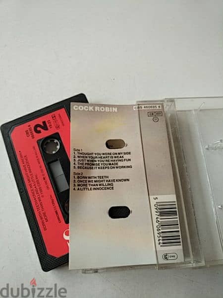 Vintage tape Cock Robin - Not Negotiable 1