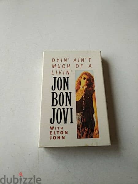 Vintage tape Jon Bon Jovi single - Not Negotiable 0