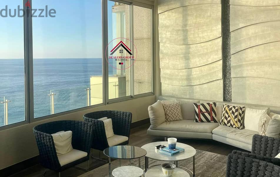 Rare Sea View Duplex Apartment for Sale in Manara 4