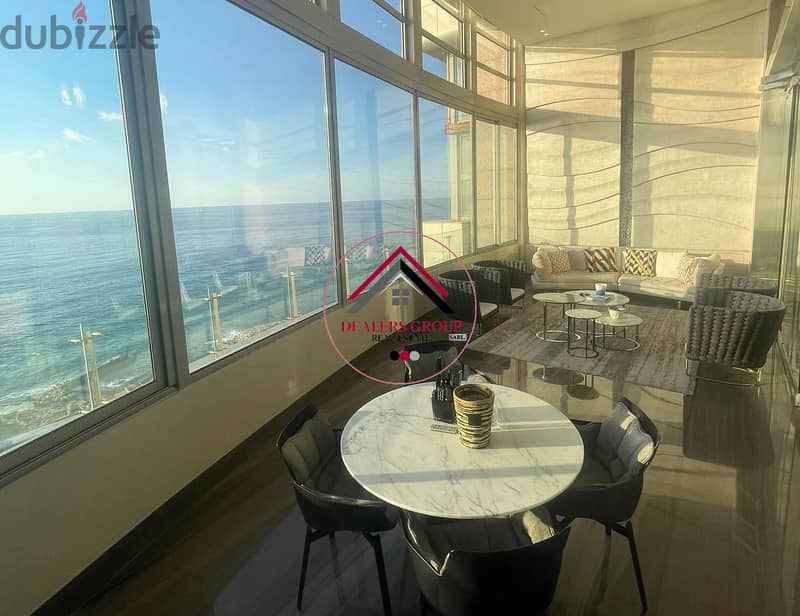 Rare Sea View Duplex Apartment for Sale in Manara 15