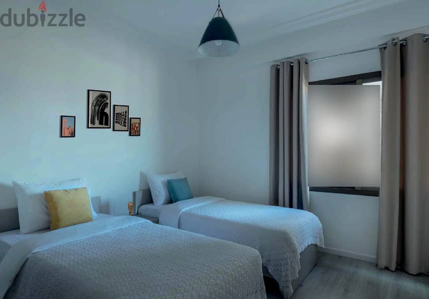 FURNISHED IN ACHRAFIEH + GYM (170Sq) 2 BEDS + SEA VIEW , (ACR-483) 7