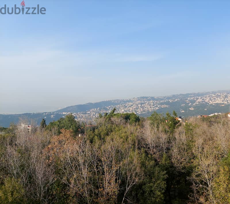 2010 SQM Land in Qornet El Hamra, Metn with Sea and Mountain View 0