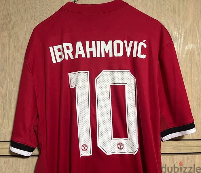 Manchester United ibrahimović kit home adidas 2017-2018 0