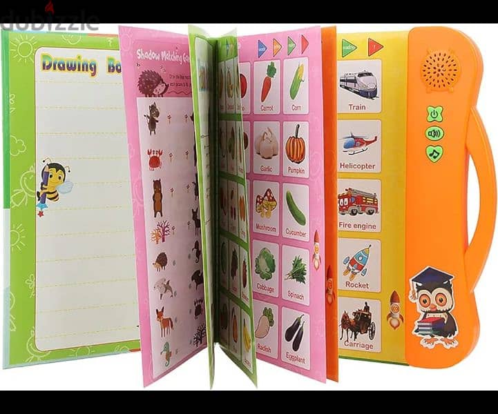 E-book kids arabic and english learning audio book 1
