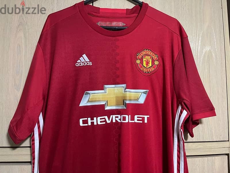 Manchester United ibrahimović 2016-2017 home adidas jersey 2