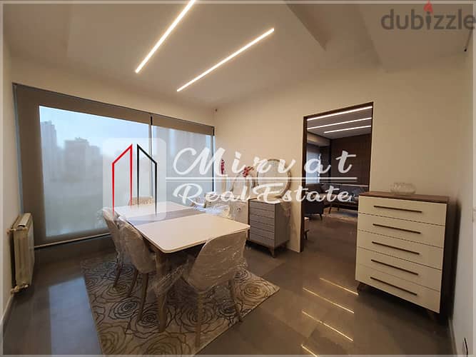 Large Terrace|Modern Apartment For Rent Achrafieh|Unobstructed View 6