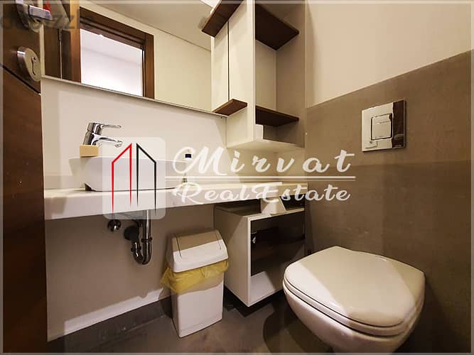 Large Terrace|Modern Apartment For Rent Achrafieh|Unobstructed View 10