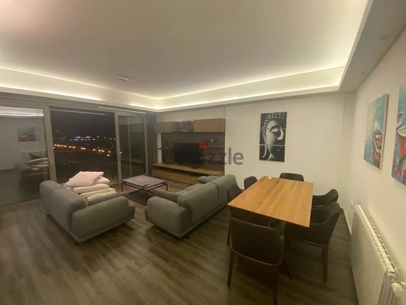 full marina view /fully furnished/apartment for rent waterfront dbayeh 1