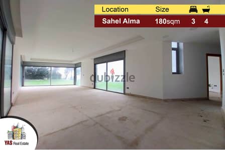 Sahel Alma 180m2 | 330m2 Garden | High-End Flat | Partial View |iv