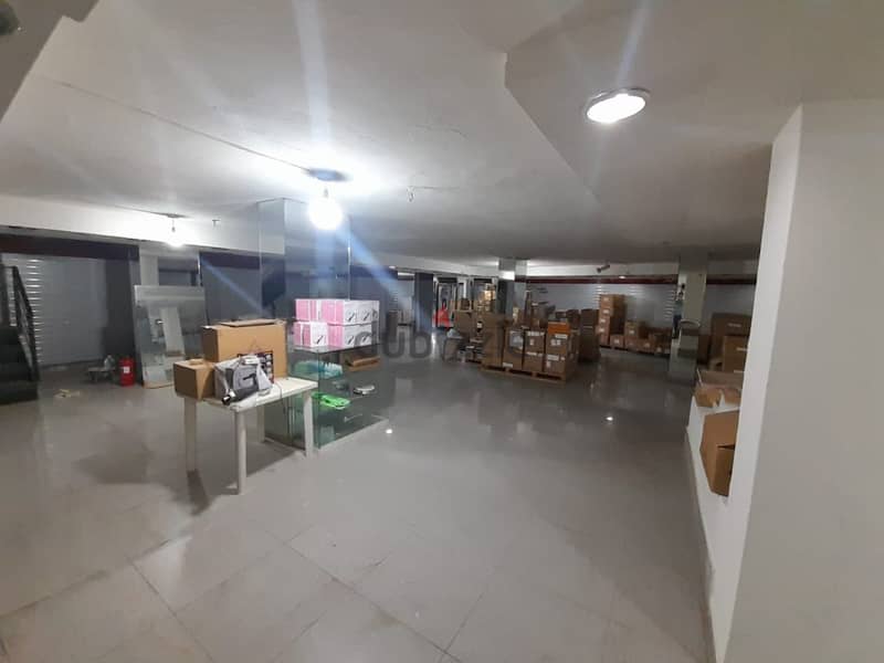 400 Sqm Depot + 100 Sqm Office for sale in Jdeideh | 2 Floors 2