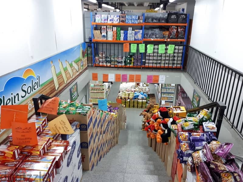 Supermarket for rent in a Prime location in Kfarchima 5