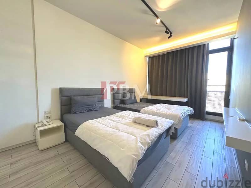 Cozy Furnished Apartment For Rent In Hamra | High Floor | 55 SQM | 3