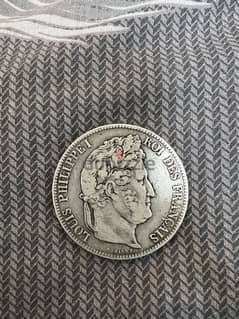Louis Philippe 1 silver coin 0