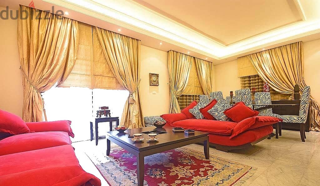 FULLY FURNISHED IN ACHRAFIEH PRIME (150SQ) 3 BEDROOMS , (AC-607) 0