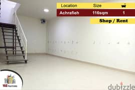 Achrafieh 116m2 | Shop For Rent | High-End | Two Floors |