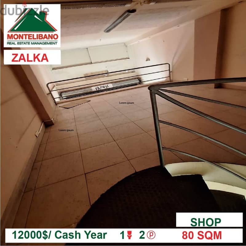 !! 12000$ !! Shop for rent located in Zalka 1