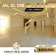 Apartment for sale in Jal el Dib AA746 0