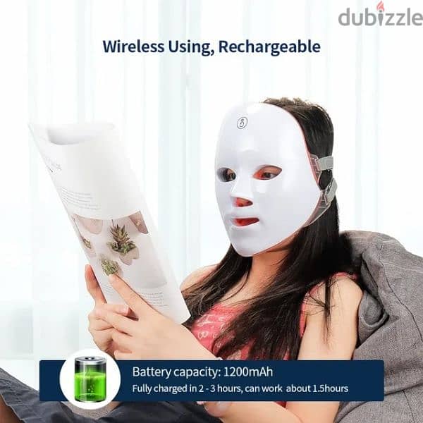 Wireless Led Beauty Face Mask 1