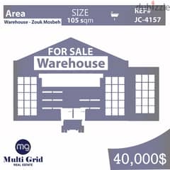 Zouk Mosbeh, Warehouse For Sale, 105 m2, مستودع للبيع في ذوق مصبح